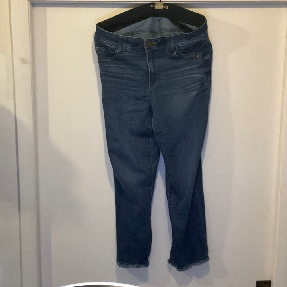 Democracy Blue Ankle Jeans